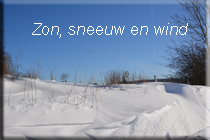 zon,sneeuw en wind