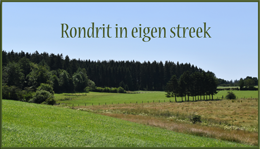 rondrit in eigen streek