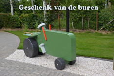 geschenk van de buren